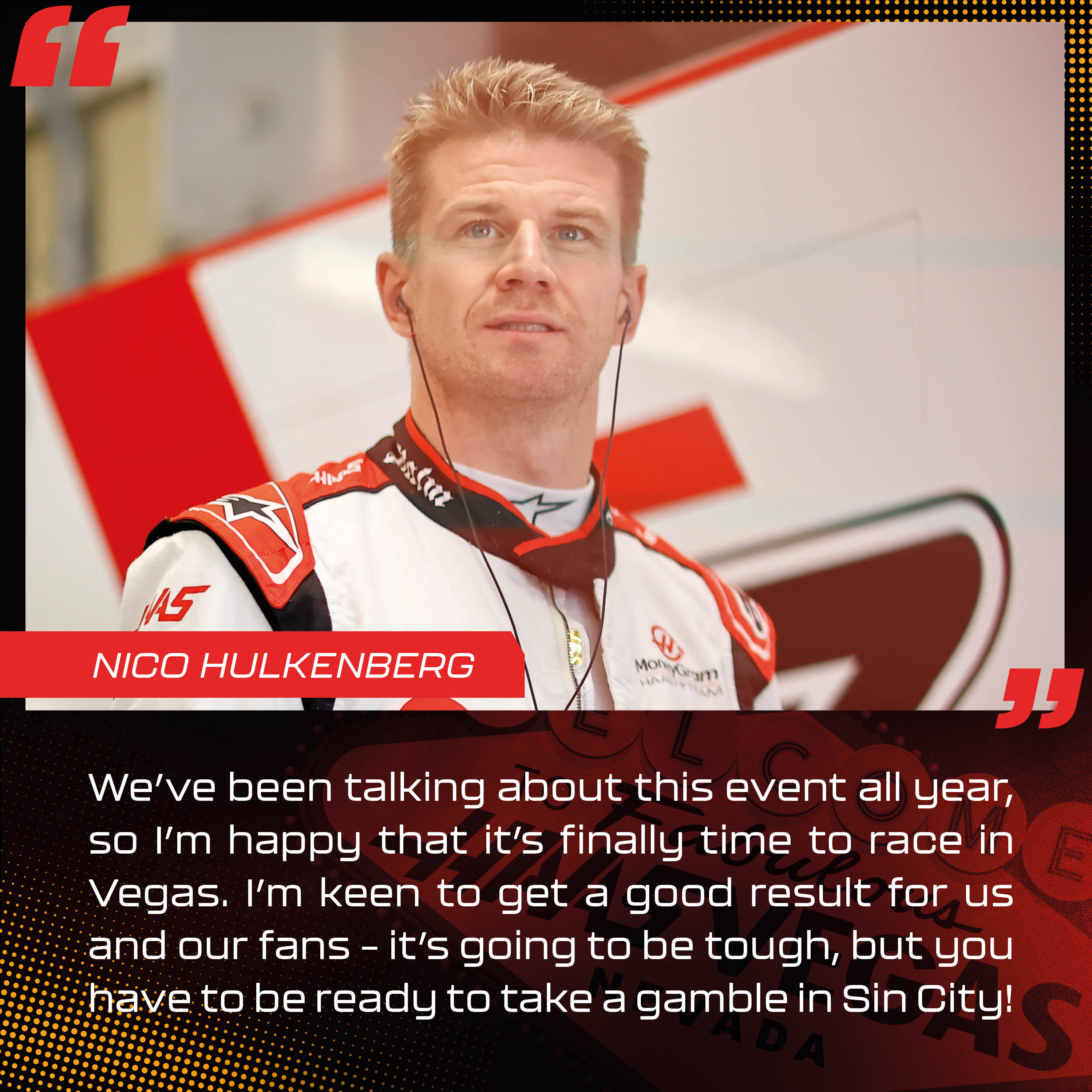 Nico Hulkenberg, MoneyGram Haas F1 Team