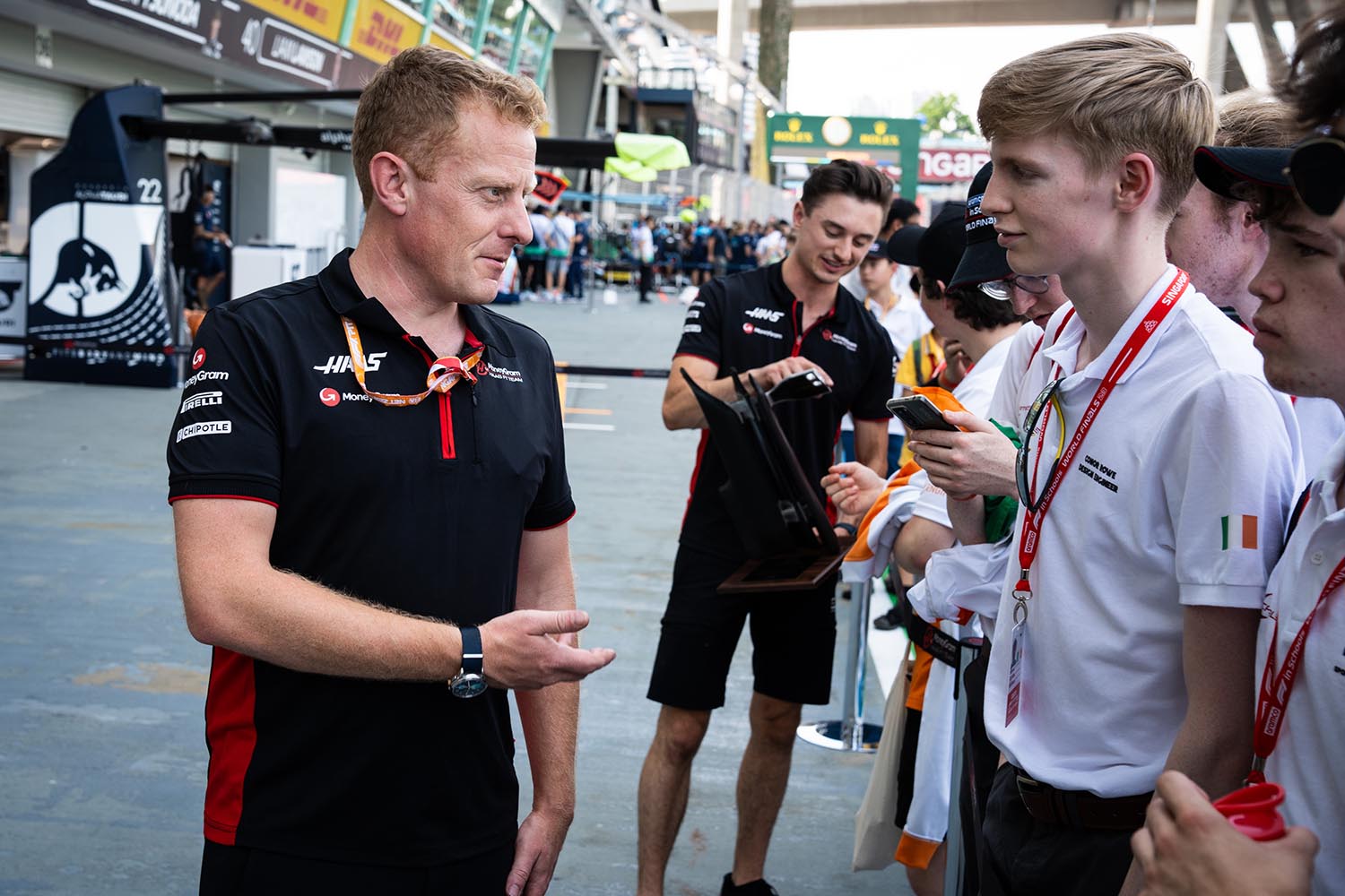 Dominic Haines, MoneyGram Haas F1 Team