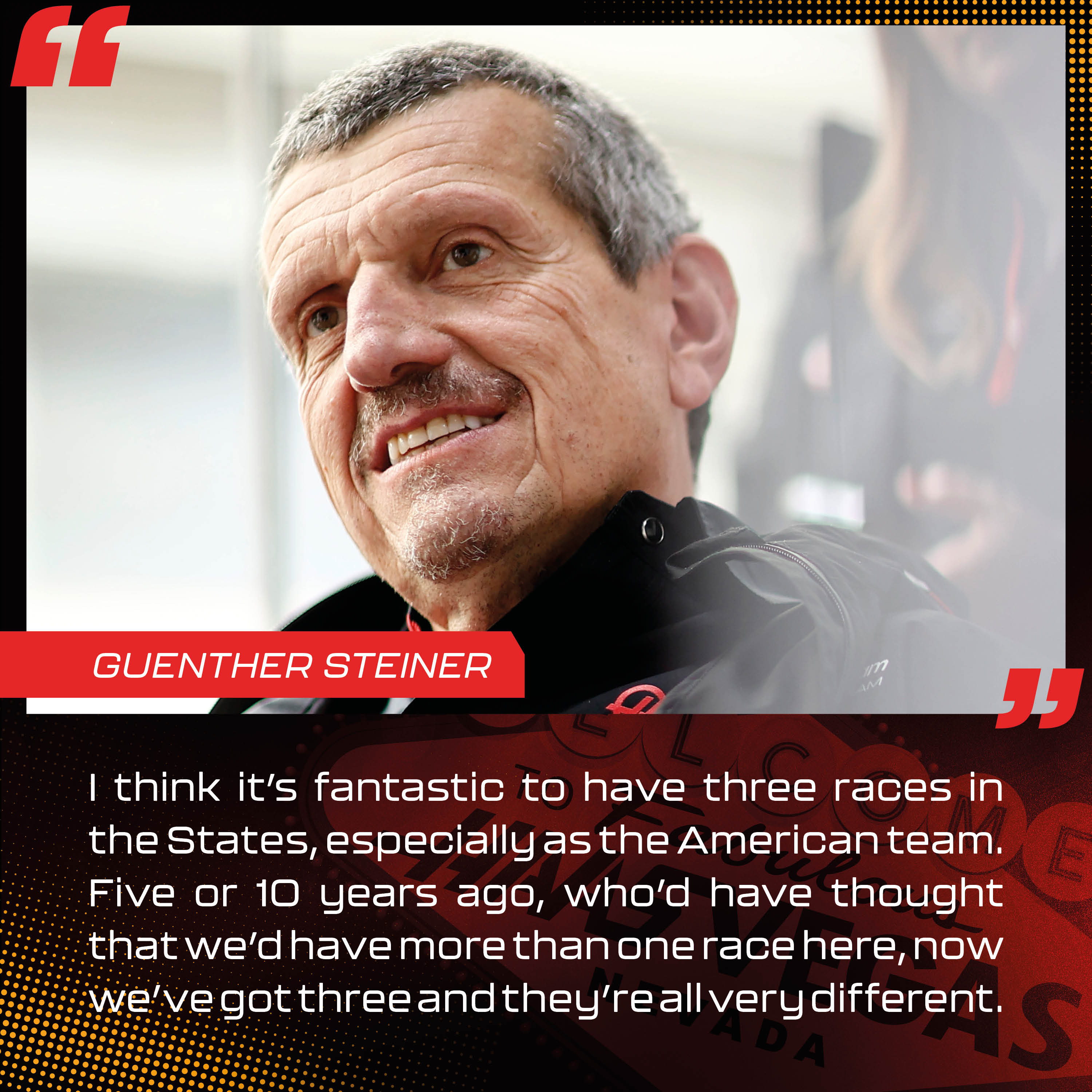 Guenther Steiner, MoneyGram Haas F1 Team