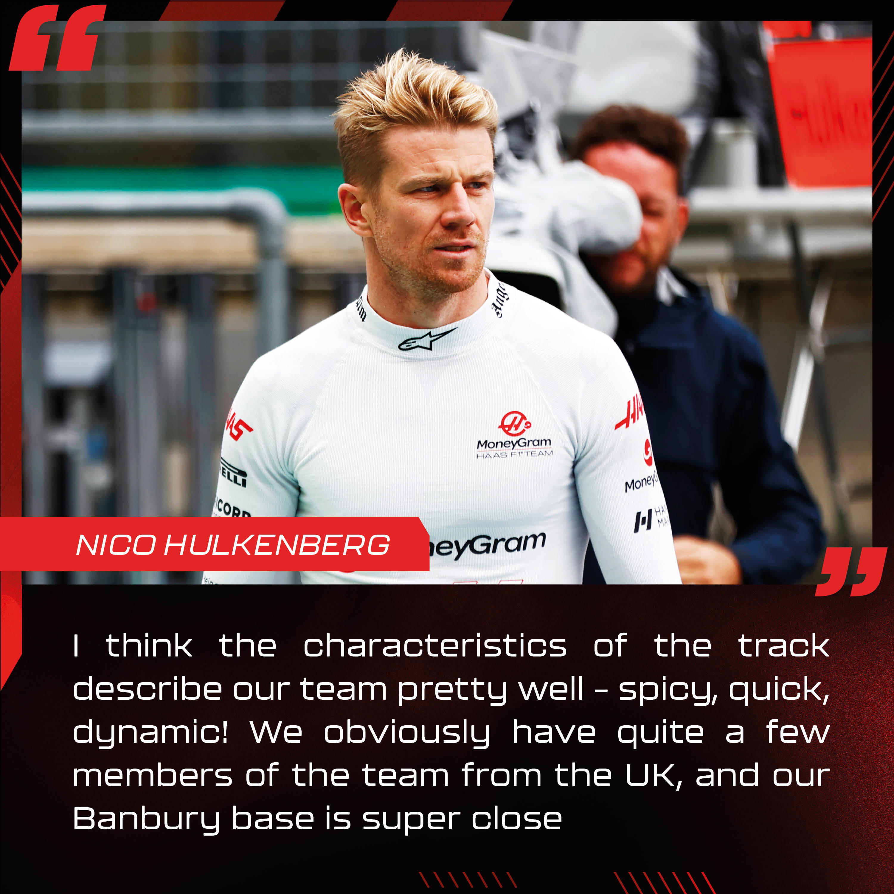 Nico Hulkenberg, MoneyGram Haas F1 Team