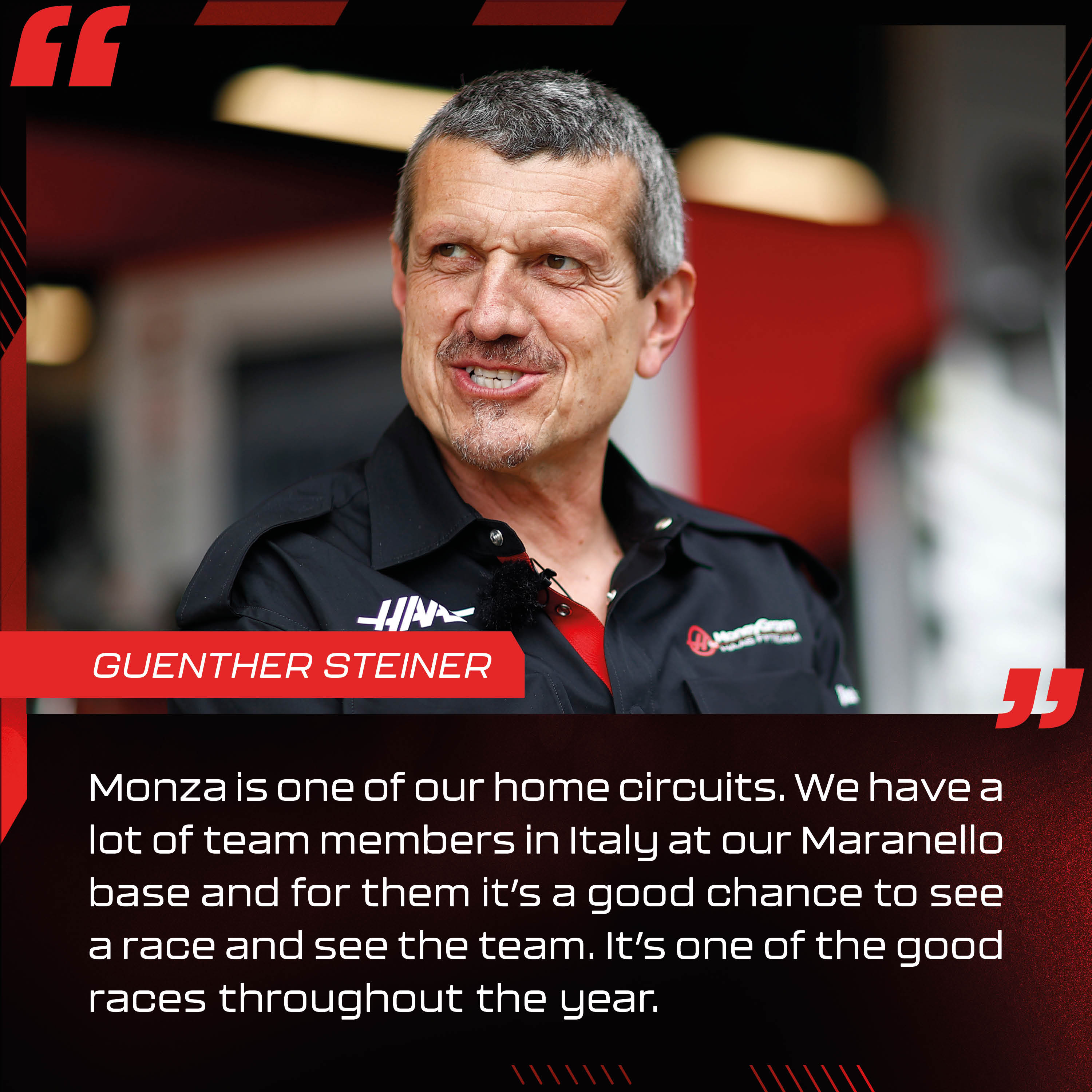 Guenther Steiner, MoneyGram Haas F1 Team