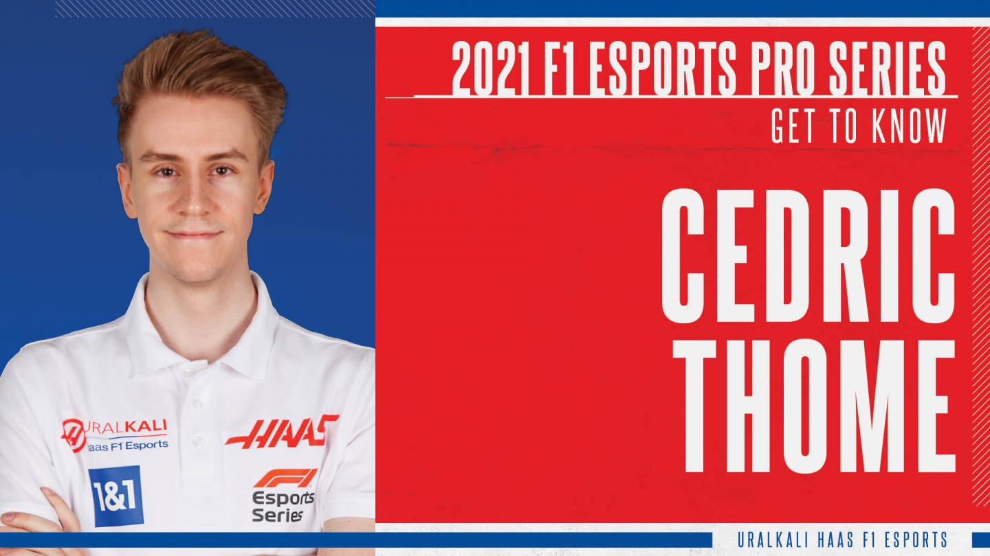 Cedric Thome, Uralkali Haas F1 Esports