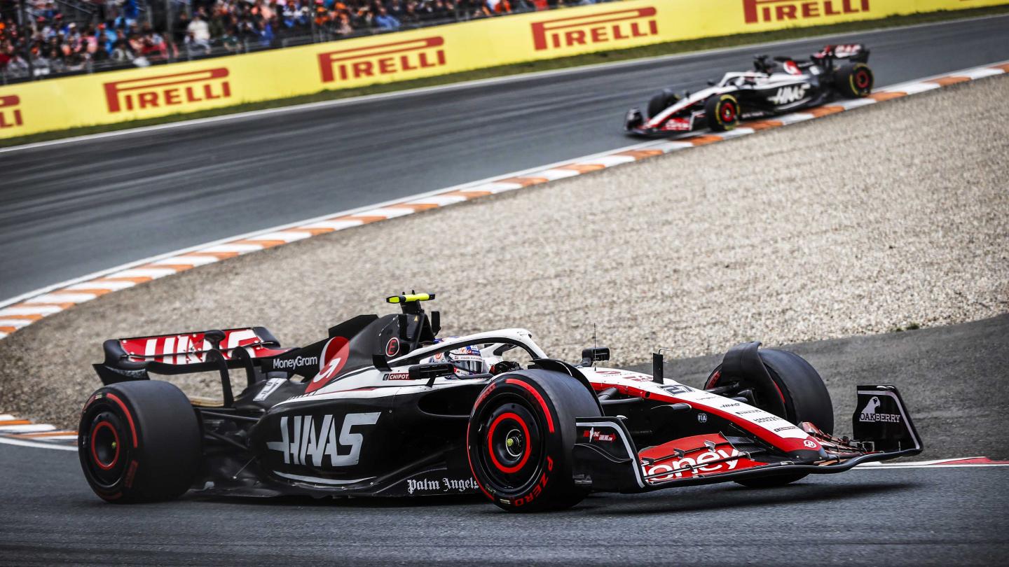 Nico Hulkenberg and Kevin Magnussen, MoneyGram Haas F1 Team